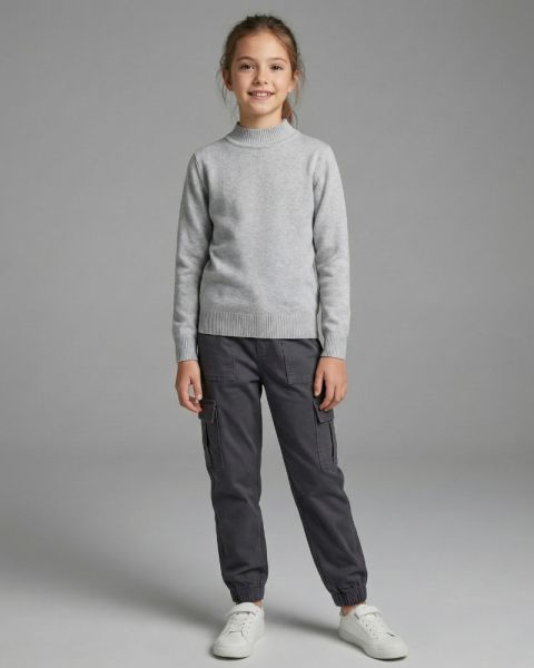 Girls’ Soft Knit Everyday Sweatshirt