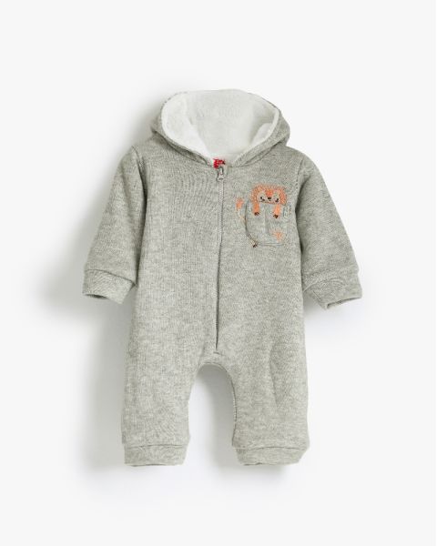 Tiny King Hooded Onesie