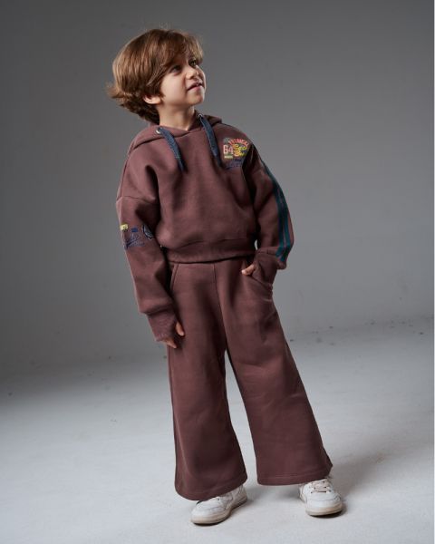 Kids Graphic Hoodie & Pants Set