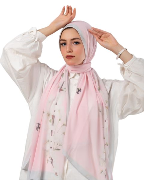 pastel flower  Scarve For Women