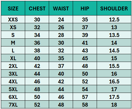 دليل المقاس